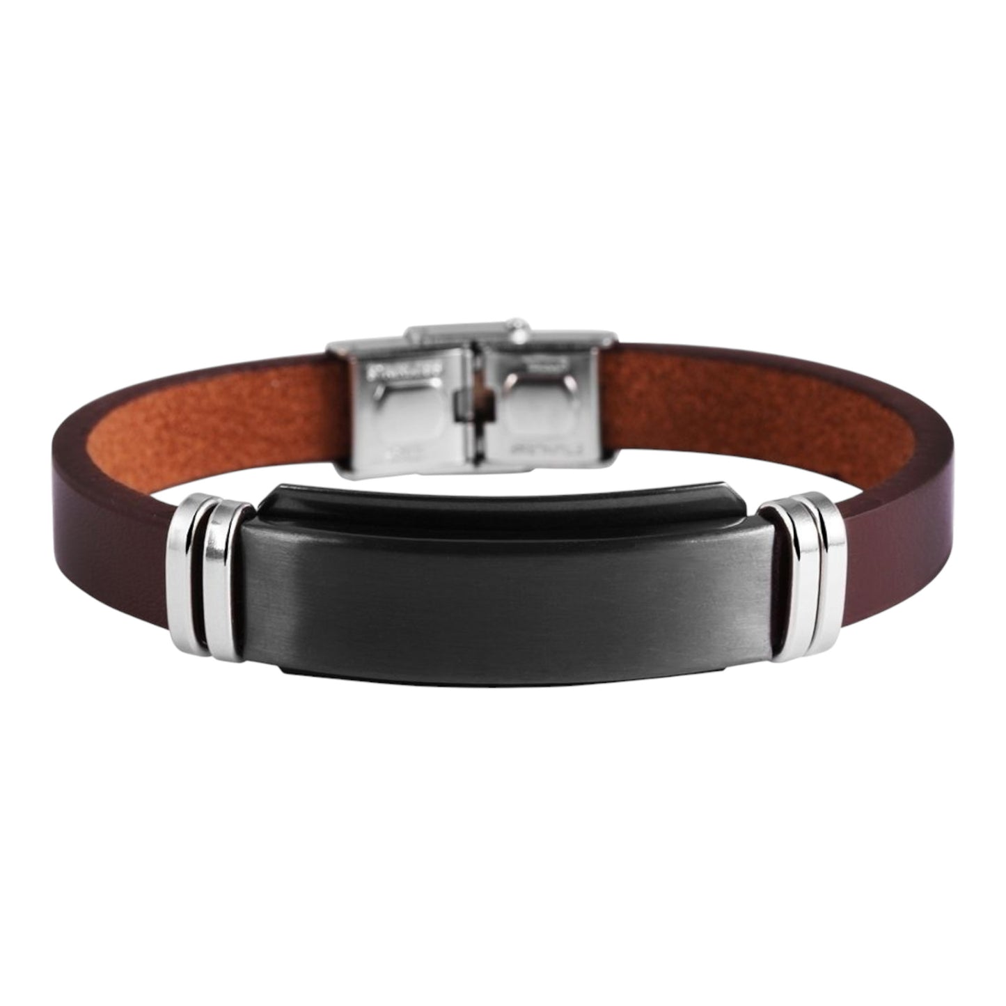 Lederarmband mit individueller Gravur