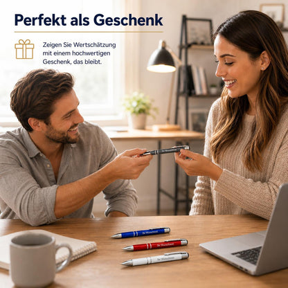 Kugelschreiber mit Gravur – Personalisiert mit Wunschtext