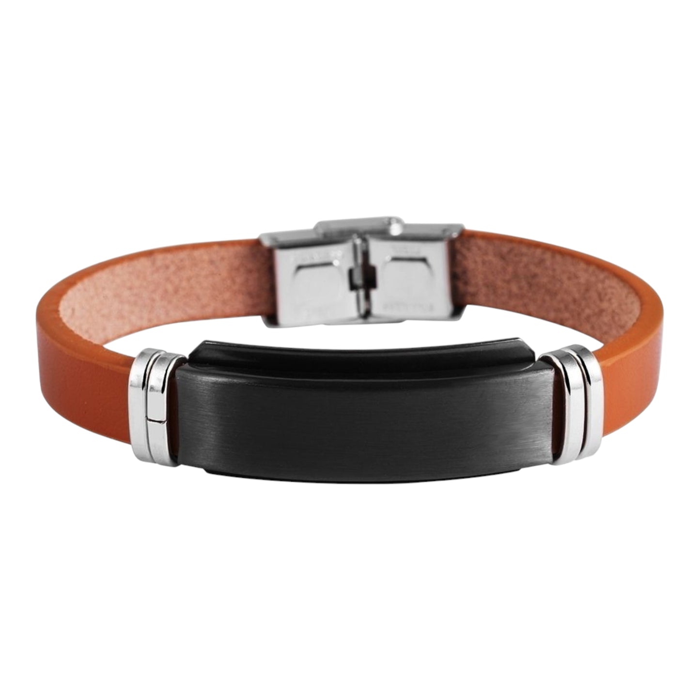 Lederarmband mit individueller Gravur