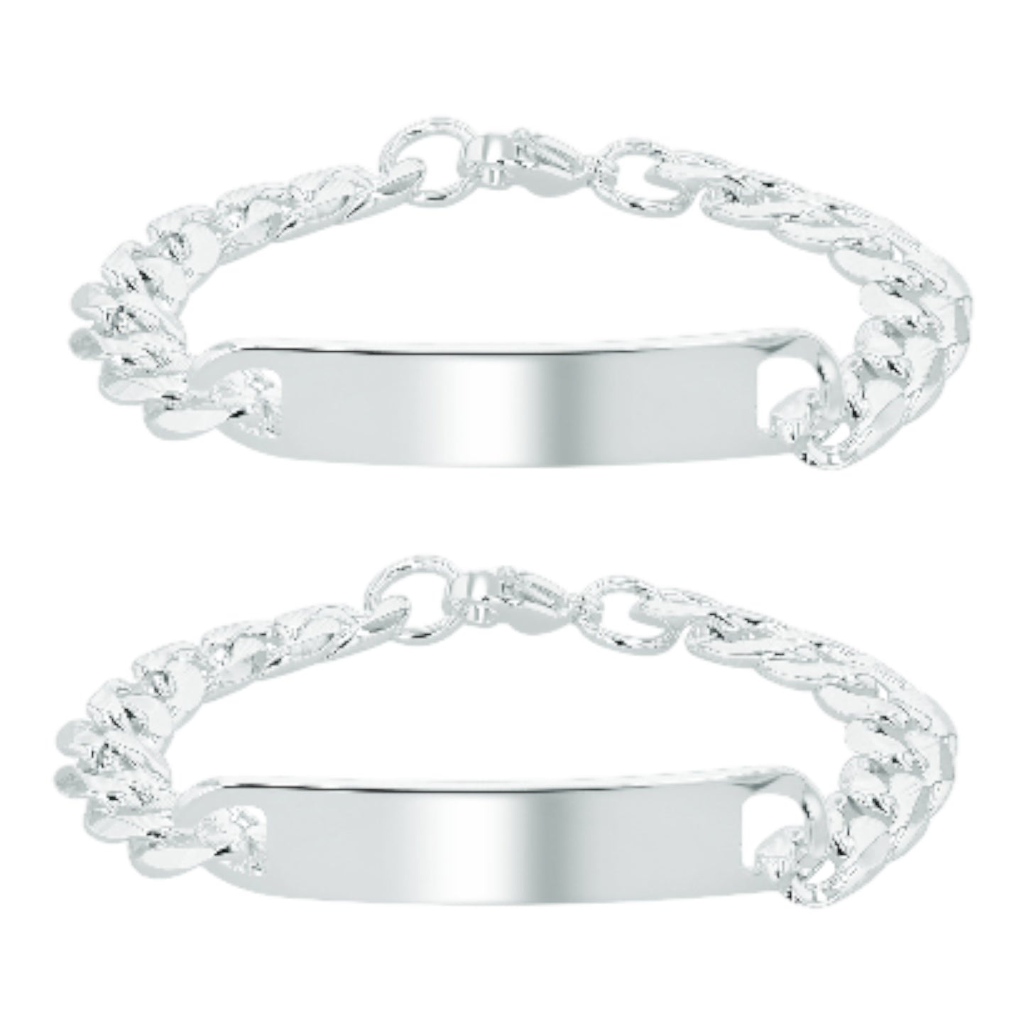 Partnerarmbänder mit Gravur – Personalisiert aus Edelstahl