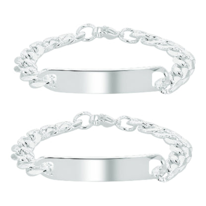 Partnerarmbänder mit Gravur – Personalisiert aus Edelstahl