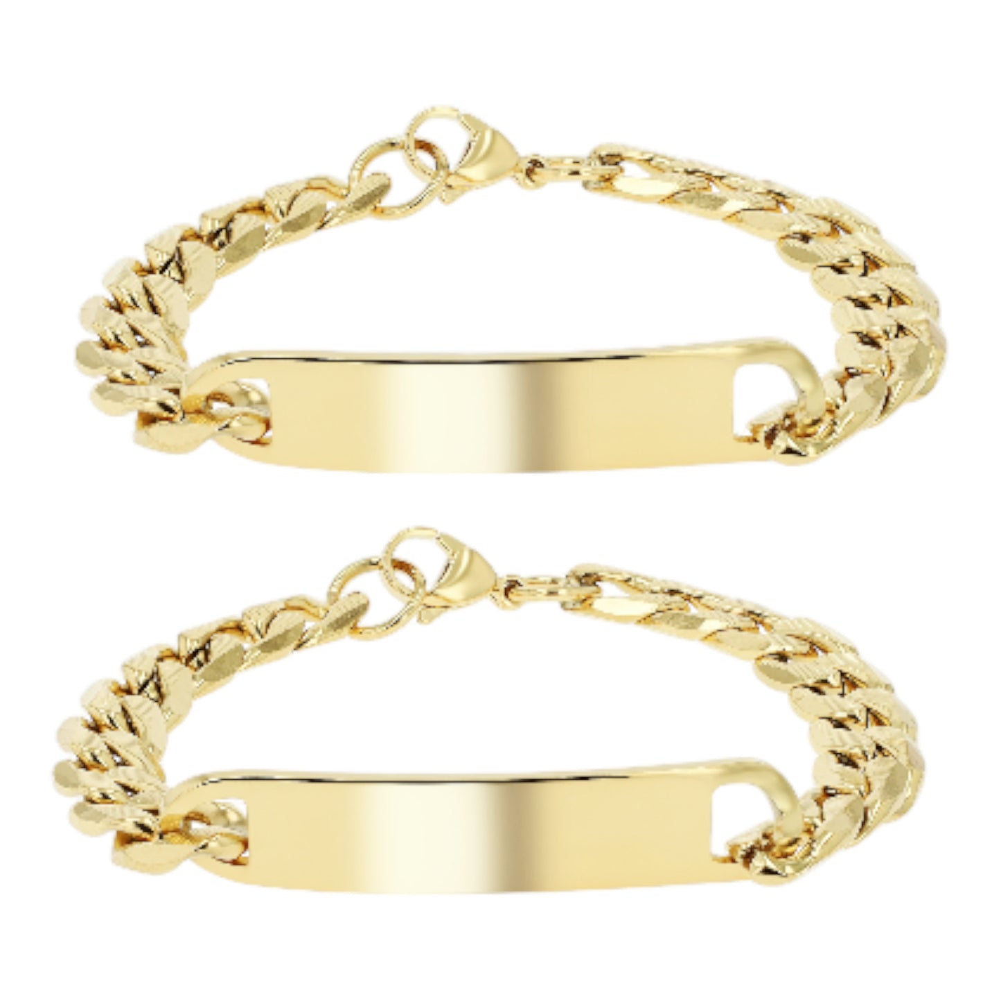 Partnerarmbänder mit Gravur – Personalisiert aus Edelstahl
