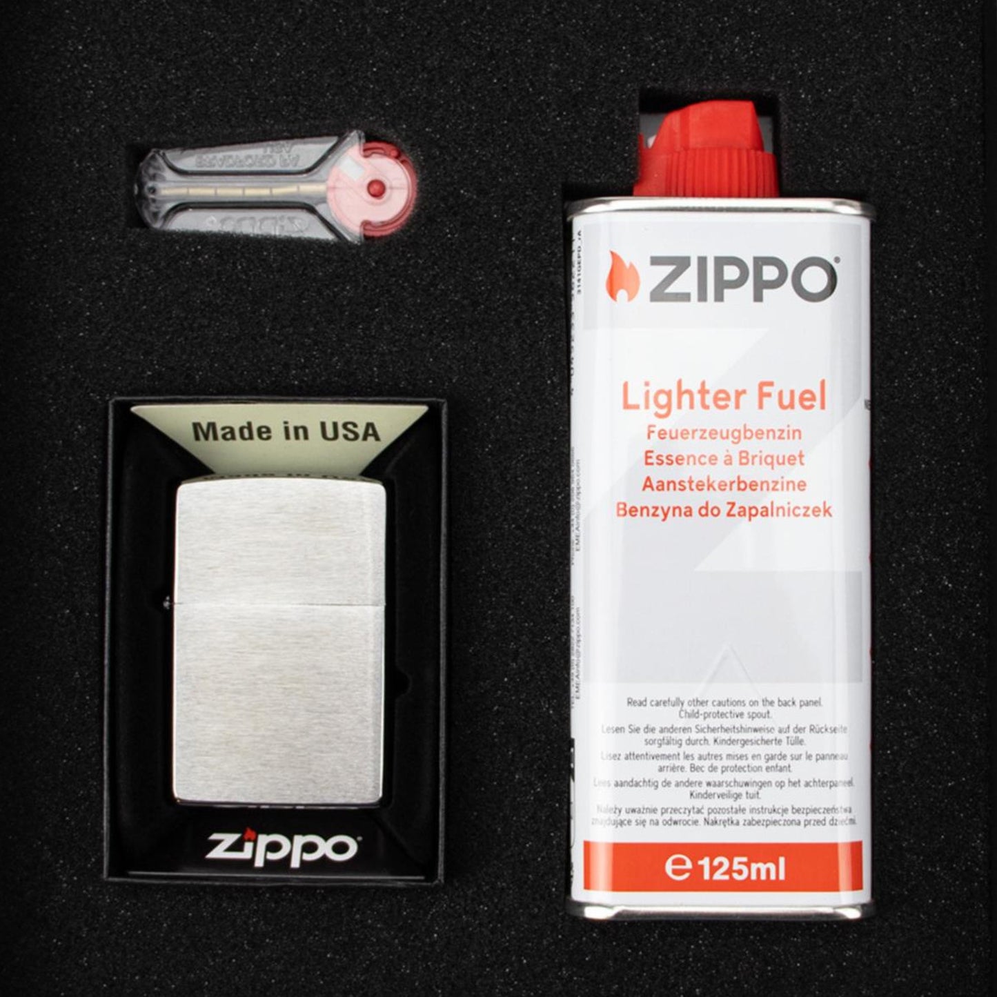 Original Zippo Feuerzeug mit individuellen Initialen
