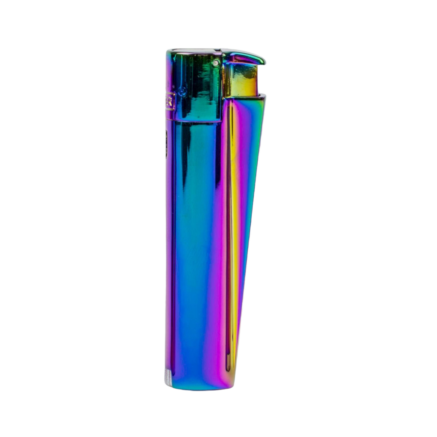 Clipper Jet Feuerzeug aus Metall Rainbow mit individueller Gravur