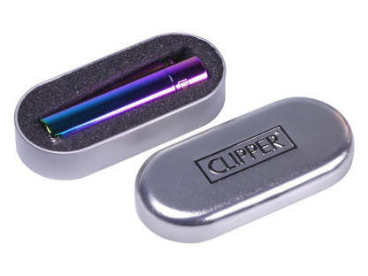 Clipper Feuerzeug aus Metall Rainbow mit individueller Gravur
