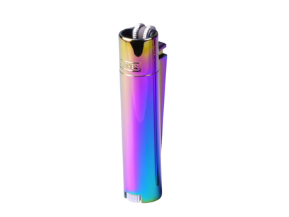 Clipper Feuerzeug aus Metall Rainbow mit individueller Gravur