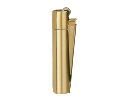 Clipper Feuerzeug aus Metall Gold mit individueller Gravur